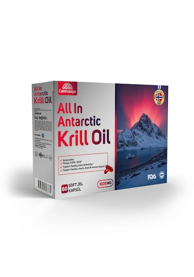 Camrusepa All In Antarctic Kril Oil 60 Softjel