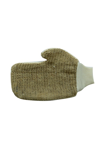 Sisal Lastikli El Geçmeli Eldiven Kese 18 x 24 CM