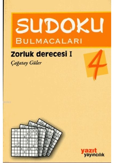 Sudoku Bulmacaları.4-yazıt