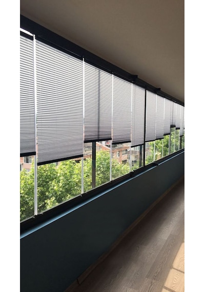 Plicell Ürünüdür Katlanır Cam Balkon Perdesi -ofis Perde Plicell Ürünüdür Katlanır Cam Balkon Perdesi -ofis Perde