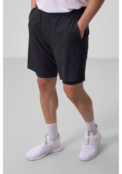 Tommy Life Antrasit Polyester İnce Yumuşak Standart Fit Erkek Taytlı Şort - 81287 Antrasit