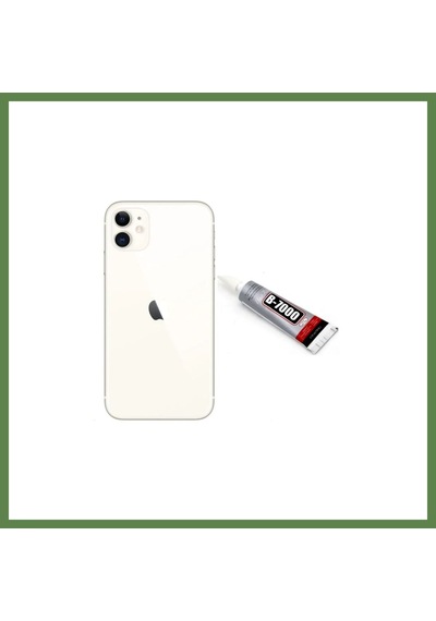 Bezos İphone 11 Uyumlu Arka Pil Kapağı Ve Yapıştırıcı Hediye B Hb006 Çok Renkli