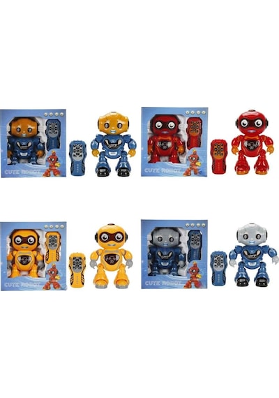 S00004551 R/c Sevimli Robot Sesli/ışıklı 2a 2r