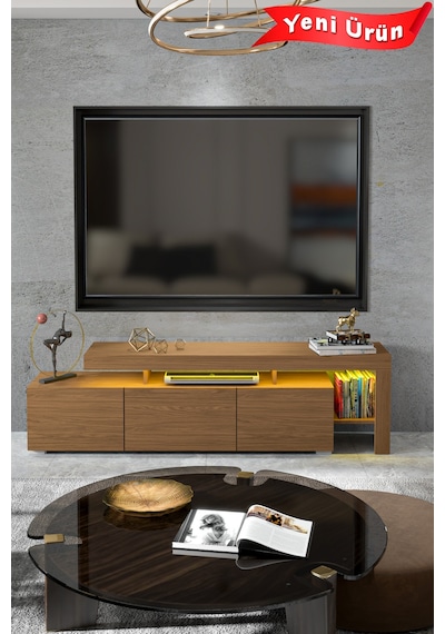 Luma Led Işıklı Tv Ünitesi Matisse