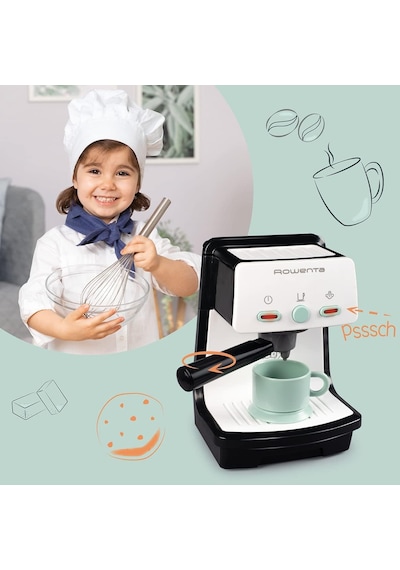 Smoby Rowenta Oyuncak Espresso Makinesi - Siyah 310597