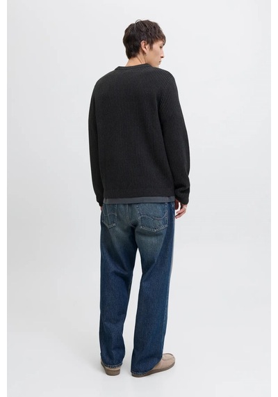 Jack & Jones Jjedover Erkek Kazak Siyah