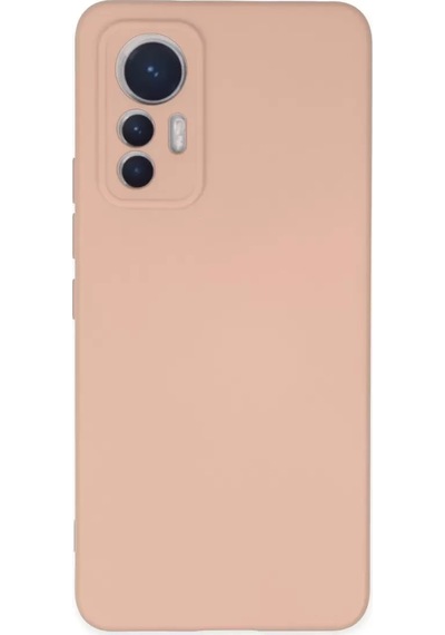 Newface Xiaomi Mi 12 Lite Kılıf Nano İçi Kadife Silikon - Pudra Çok Renkli