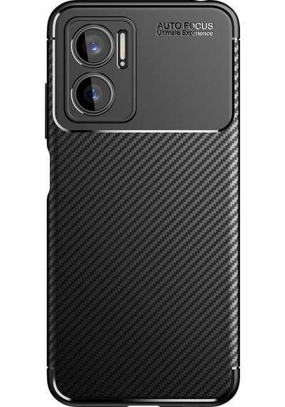 Xiaomi Redmi Note 11e Kılıf Zore Negro Silikon Kapak Siyah