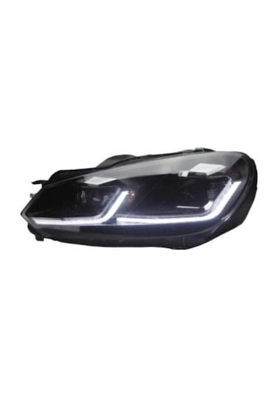 Vw Golf 6 Ön Far Lambası J Led Bi-Xenon Mercekli 2008 / 2013