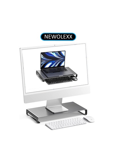 Çok Amaçlı Monitör Laptop Notebook Standı Uzay Gri