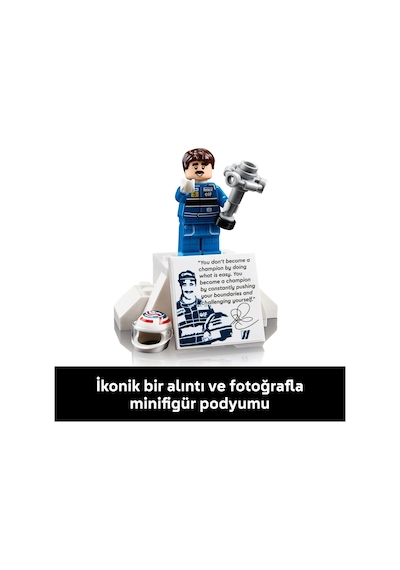 LEGO® Icons Williams Racing FW14B ve Nigel Mansell 10353 - Yetişkinler için Koleksiyonluk Yaratıcı Model Yapım Seti (797 Parça)