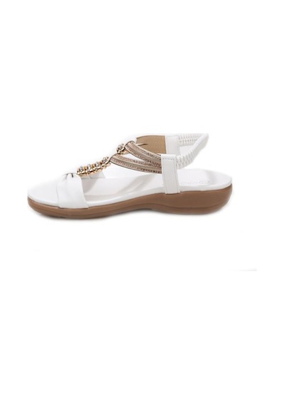 Guja 26y245 Kız Çocuk Ortapedik Sandalet Beyaz