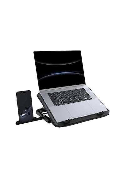 Nc14 2 Fanlı 5 Kademeli Yükseklik Ayarı Notebook Soğutucu Stand