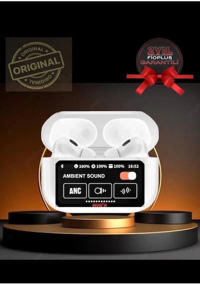 Air 2 Max Plus Anc Dokunmatik Ekranlı Bluetooth Kulaklık Ios Android Tüm Telefonlara Uyumlu Kulaklık