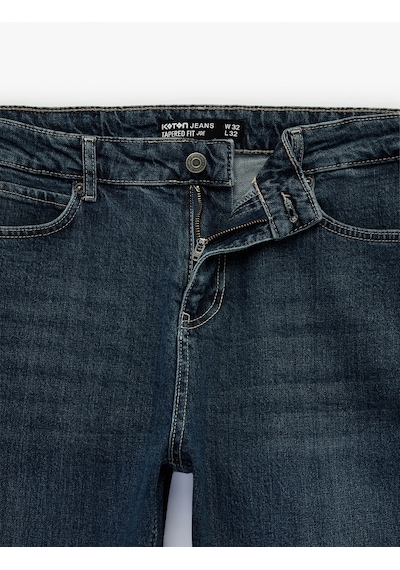 Koton Pamuklu Normal Bel Tapered Fit Jean Pantolon - Joe Jean Orta İndigo 6sam40156nd İndigo Koton Pamuklu Normal Bel Tapered Fit Jean Pantolon - Joe Jean Orta İndigo 6sam40156nd İndigo
