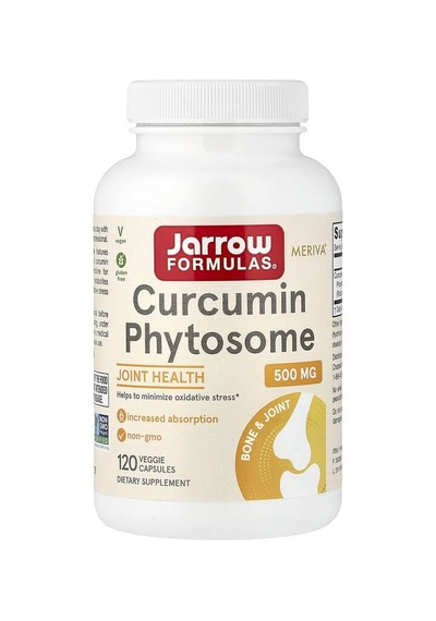 Jarrow Formulas, Curcumin Phytosome, 500 Mg, 120 Veggie Capsules
