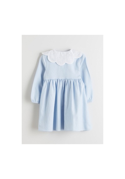 LC Waikiki Alıta Cıty Farkıyla Lcw Kids Mavi Gabardin Nakışlı Kız Çocuk Elbise Mavi - 928242792 Mavi LC Waikiki Alıta Cıty Farkıyla Lcw Kids Mavi Gabardin Nakışlı Kız Çocuk Elbise Mavi - 928242792 Mavi