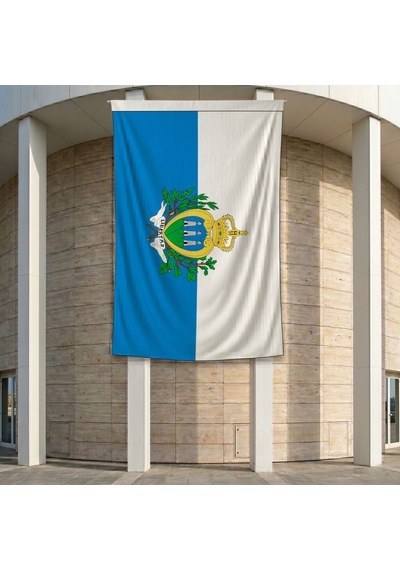 San Marino Bayrağı 140gr Premium Raşel Kumaş 200x300 Cm Diğer