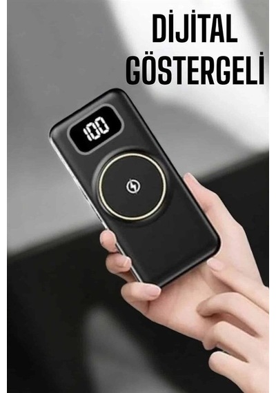 Powerbank Taşınabilir 10.000 Mah Hızlı Şarj Dijital Göstergeli Diğer 90101528
