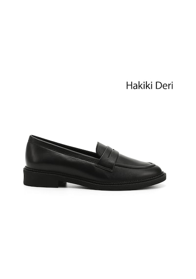 Gönderi(R) Gönderi R Siyah Hakiki Deri Loafer Ayakkabı Siyah