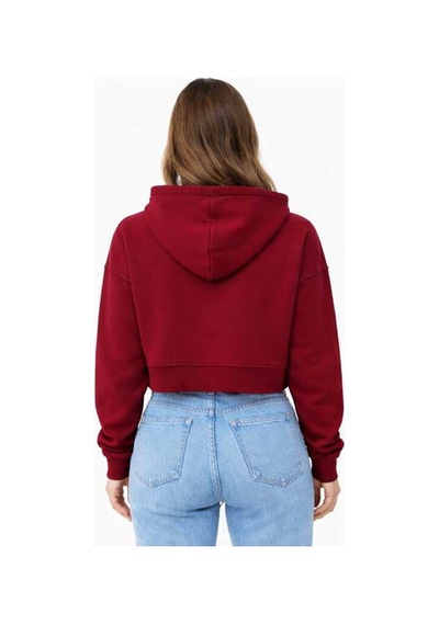 Bebuy Kapşonlu Sweatshirt Bordo