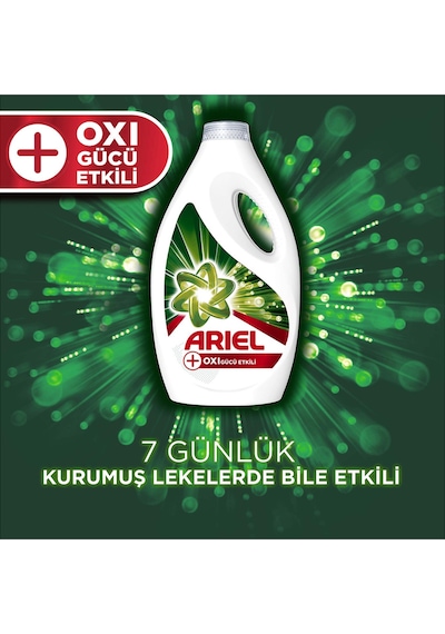 Ariel Oxi Sıvı Çamaşır Deterjanı 24 Yıkama 1 L