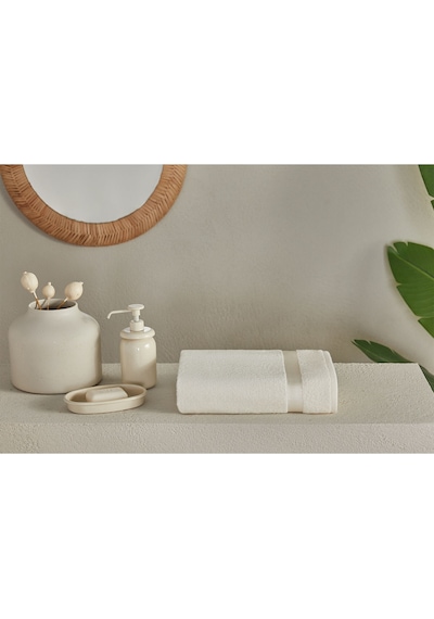 Özdilek Floretta Basic El Ve Yüz Havlusu 50x80 Cm Krem