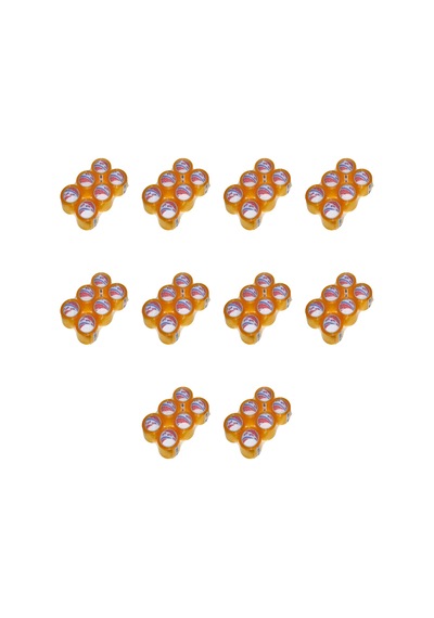 Alfa Bant Şeffaf Koli Bandı / 45 Mm X 100 Metre / 6'lı 10 Paket - 60 Adet Diğer
