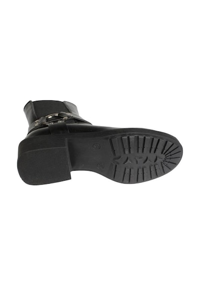 Yazkış Kadın Siyah 4cm Topuklu Kenarı Lastikli Tokalı Soğuğa Dayanıklı Bot Bilek Uzunluğu 20cm Siyah Yazkış Kadın Siyah 4cm Topuklu Kenarı Lastikli Tokalı Soğuğa Dayanıklı Bot Bilek Uzunluğu 20cm Siyah