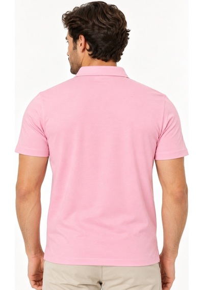 T9560 Dewberry T-shırt-düz Pembe
