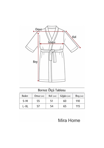 Kimono Yaka Unisex Pamuklu Tek Kişilik Bornoz Bej Renkli