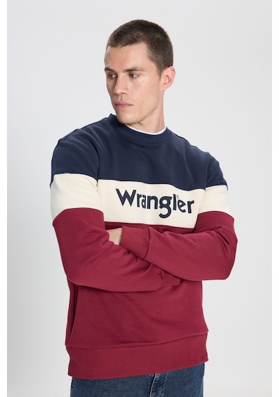 Wrangler Regular Fit Normal Kesim Bisiklet Yaka İçi Polarlı Bordo Sweatshirt Çok Renkli Wrangler Regular Fit Normal Kesim Bisiklet Yaka İçi Polarlı Bordo Sweatshirt Çok Renkli