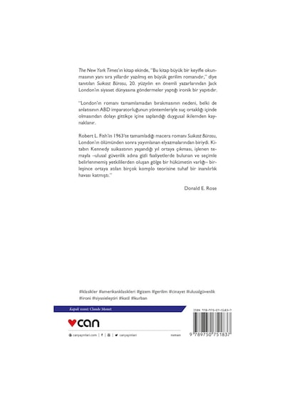 Suikast Bürosu - Jack London - Can Yayınları