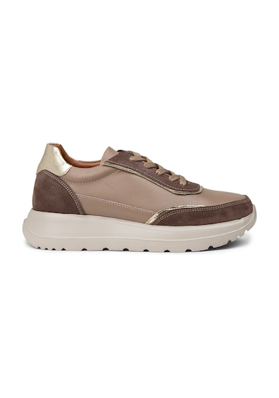 Deery Kadın Hakiki Deri Vizon Renk Sneaker Ayakkabı - M0509zvzne01 Vizon