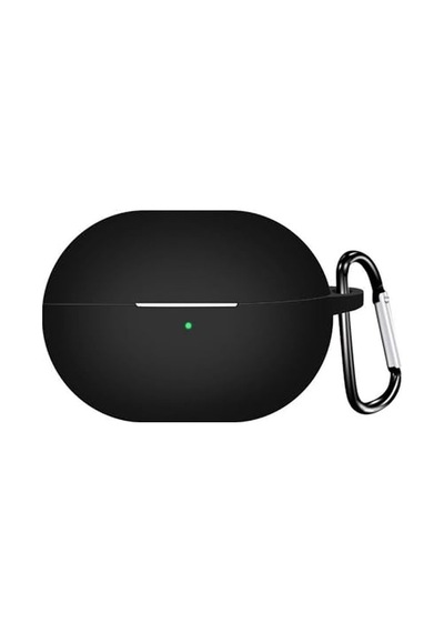 Pro 3 Kılıf Askılı Mat Silikon Siyah Freebuds Pro 3 İle Uyumlu Kılıf - Siyah