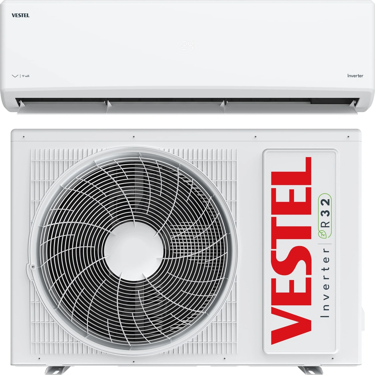 Vestel Flora Doğa Inverter 246 A++ 24000 BTU WIFI Duvar Tipi Klima