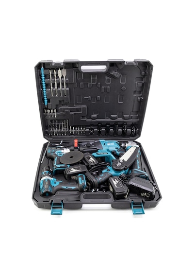 Dawreek Beşli Set MK350 (Budama Testeresi 13 MM Ç.Mandren+S.Sıkma+Ş.Spral+Ş.Hilti)