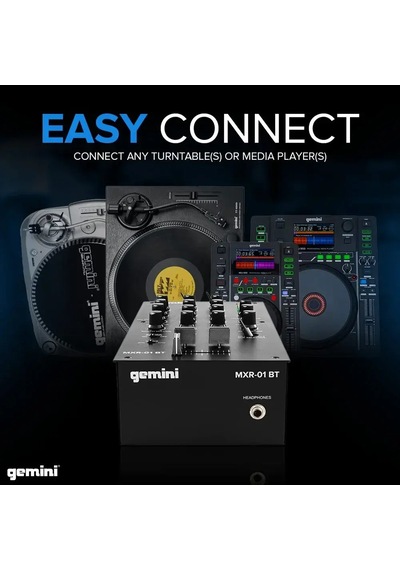 Mxr-01bt 2-kanal Bluetooth Destekli Dj Mikser