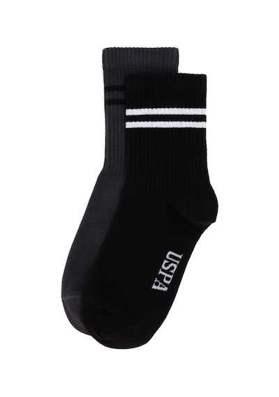 U.s. Polo Assn. Kadın Siyah Çorap 50318014-vr046 Sıyah