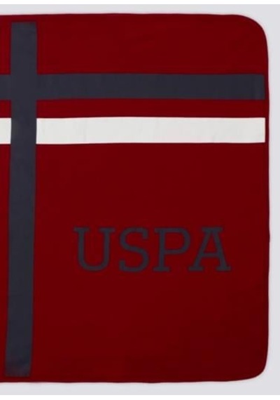 U.s Polo Battaniye Bordo