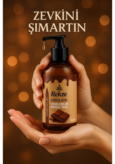 2 Adet Çikolata Aromalı Bay Ve Bayanlara Uygun Vücut Masaj Yağı 120 Ml - 270540370
