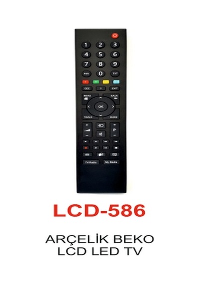 Arçelik - Lcd - Led Tv Kumandası - Lcd 586