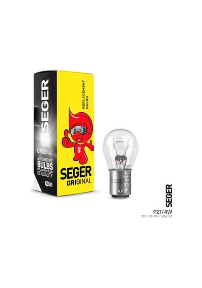 Seger Ampul P21/4w 12v 21/4w 1016 Baz15d Standart Yenileme IS00-SEGER 208659