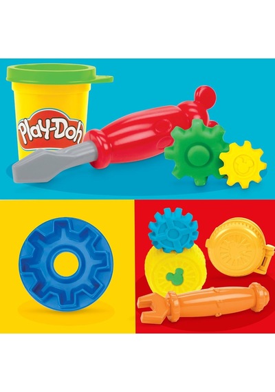 Play-doh Disney Junior Mickey Mouse Clubhouse, On-the-go Garaj Mickey Mouse Oyun Seti, Çocuklar İçin Sanat Ve El Sanat