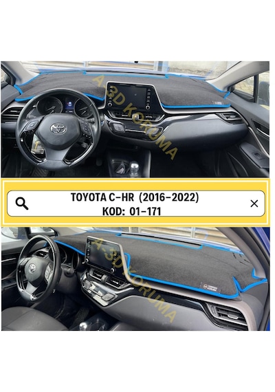 Toyota Uyumlu C-HR A3D TORPİDO KORUMA