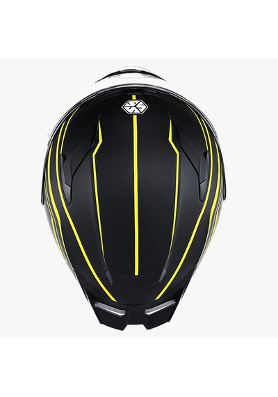 Scoyco Flash Kapalı Kask Siyah