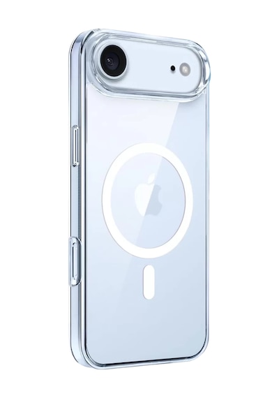 Newface Apple İphone 17 Air Combo Sert Şeffaf Magsafe Kapak - Şeffaf