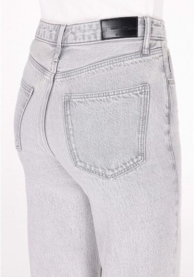 Colin's Colins Regular Fit Yüksel Bel Geniş Paça Kadın Gri Jean Pantolon Cl1073225 Q1.v1 Dn01747 Denim