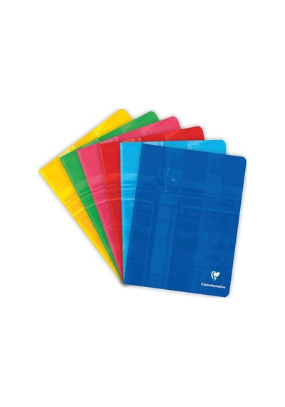 Clairefontaine 63741 C Okul Defteri Seyes 17 X 22 96 Sayfa 10'lu Paket Çok Renkli