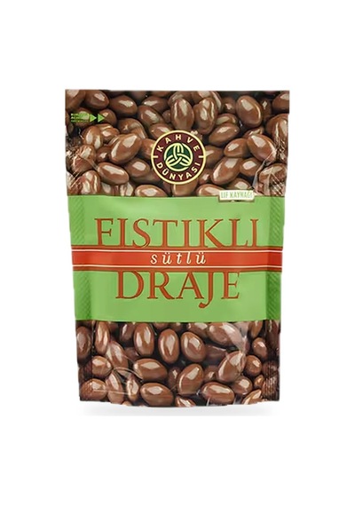 Kahve Dünyası Antep Fıstıklı Sütlü Draje 60 G 4'lü Paket